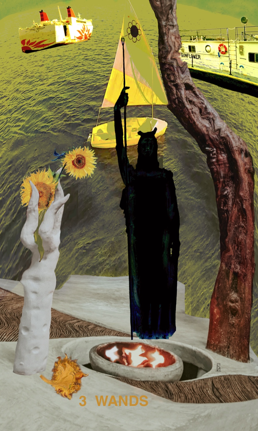 Three of Wands
