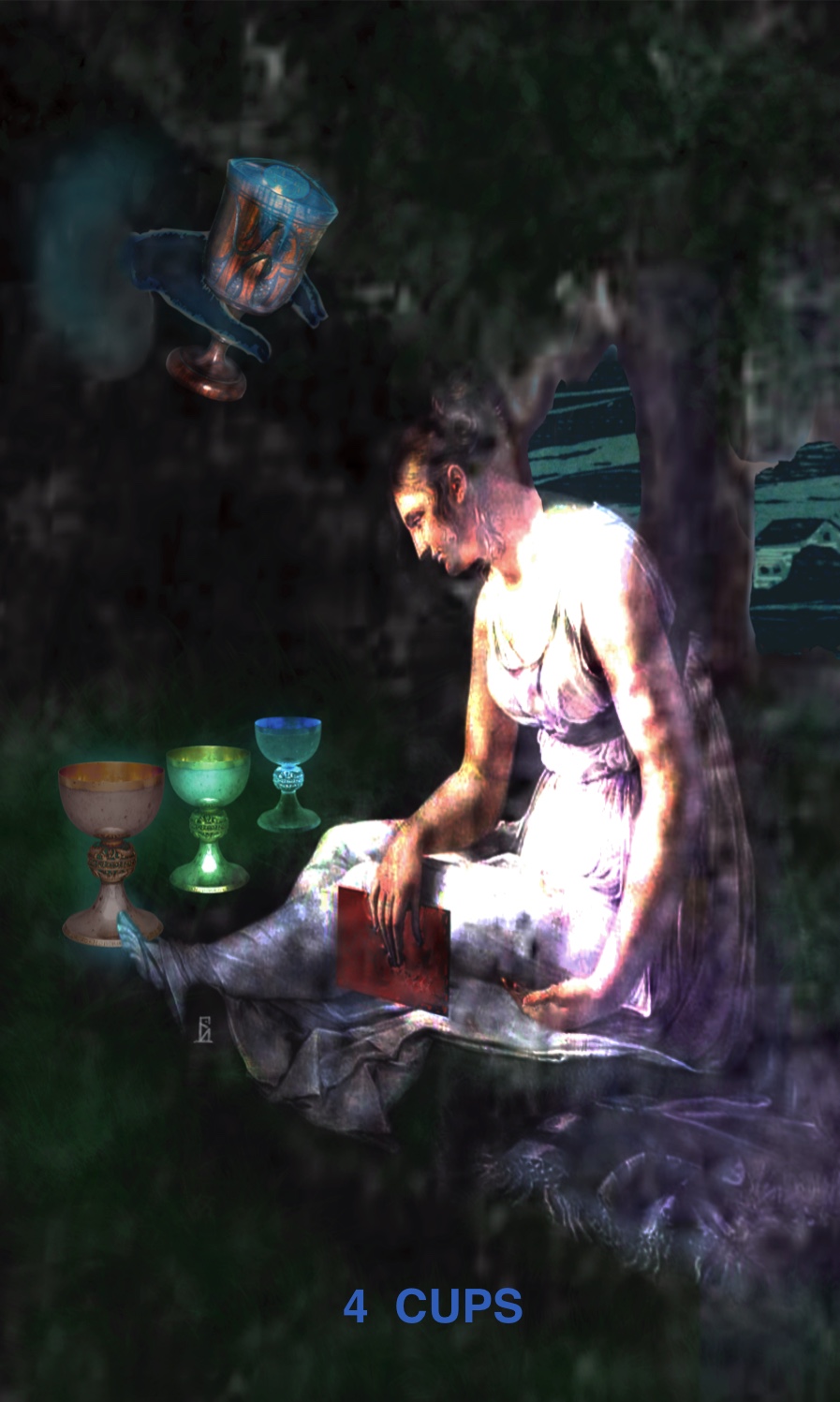 Four of Cups